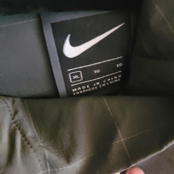 Track Suit By Nike Tech Woven 2.0 Very Watter Resistant. Olive Green - Picture 7 of 10